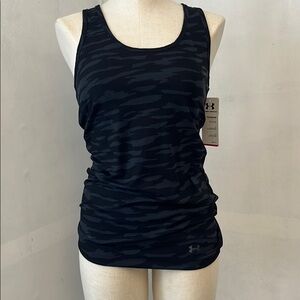 Under Armour Heat Gear Camo Black Tank Top